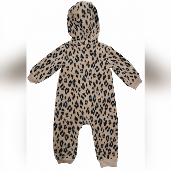 NWT Carter's size 12M tan jumpsuit - Picture 4 of 6